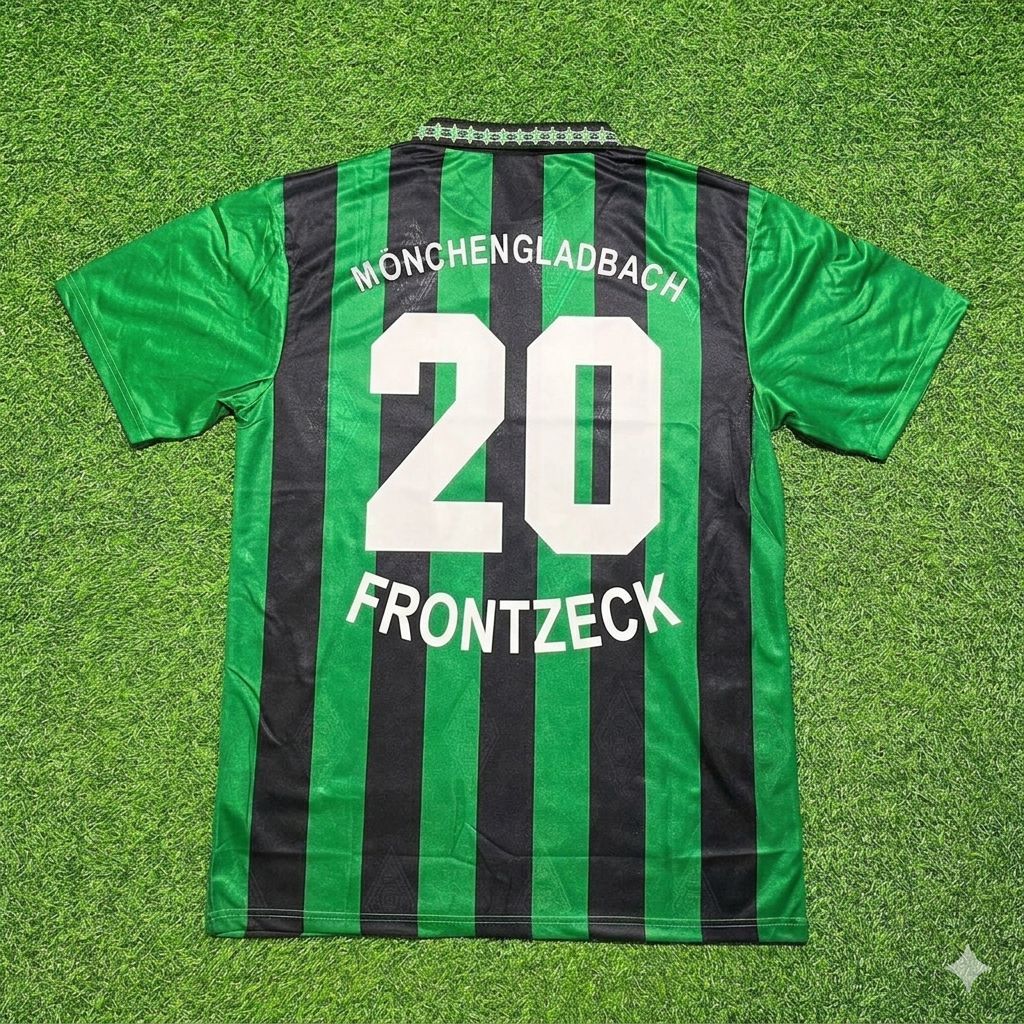 Michael Frontzeck #20 Borussia Mönchengladbach 1995 1996 Retro Football Jersey