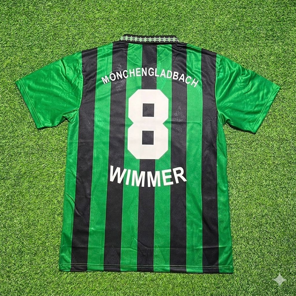 Herbert Wimmer #8 Borussia Mönchengladbach Retro Football Jersey