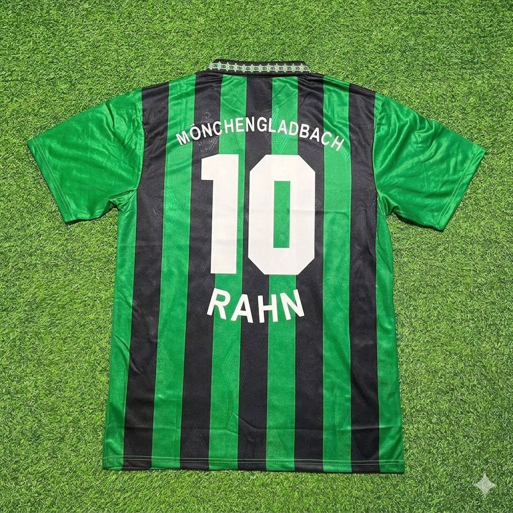 Uwe Rahn #10 Borussia Mönchengladbach Retro Football Jersey
