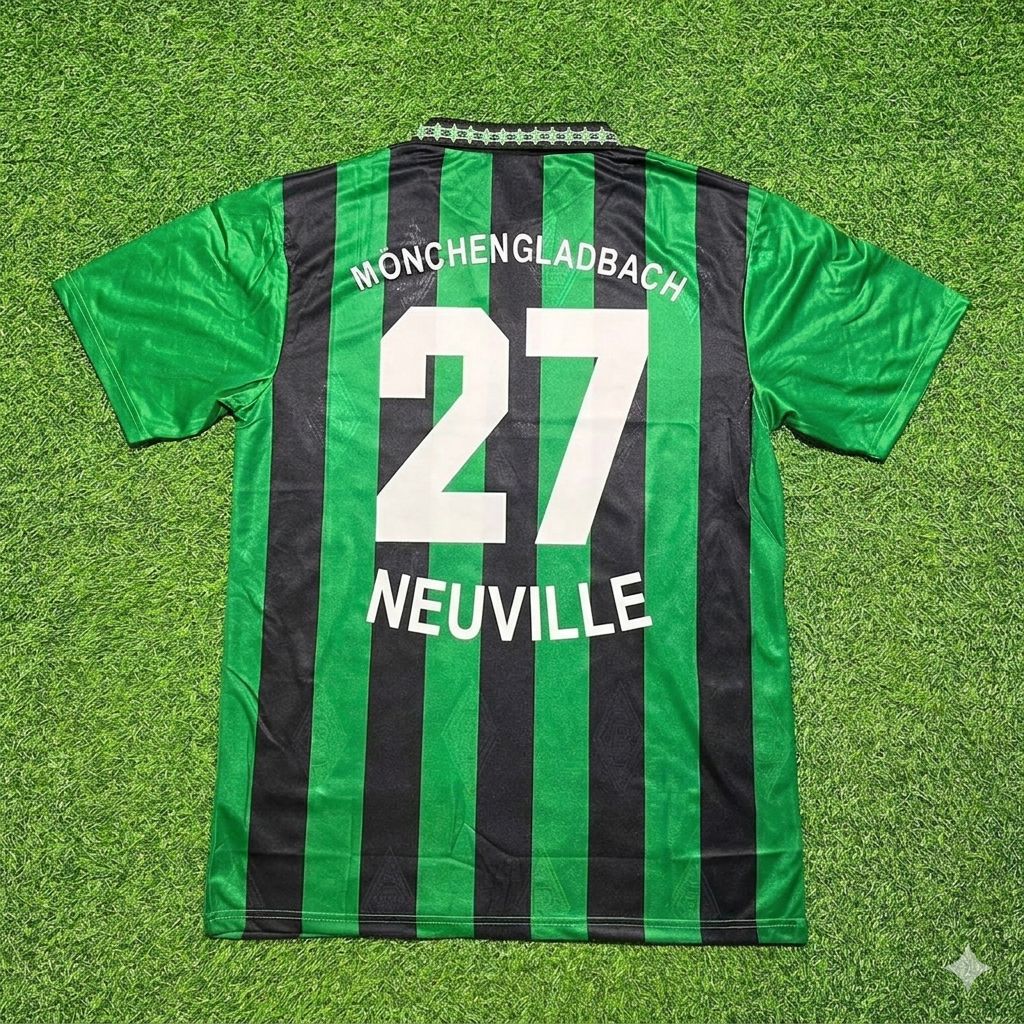 Oliver Neuville #27 Borussia Mönchengladbach Retro Football Jersey