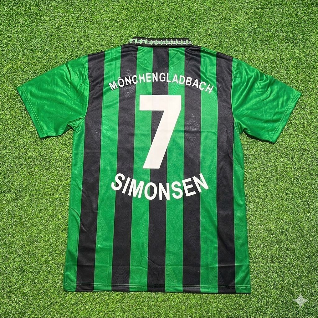 Allan Simonsen #7 Borussia Mönchengladbach Retro Football Jersey