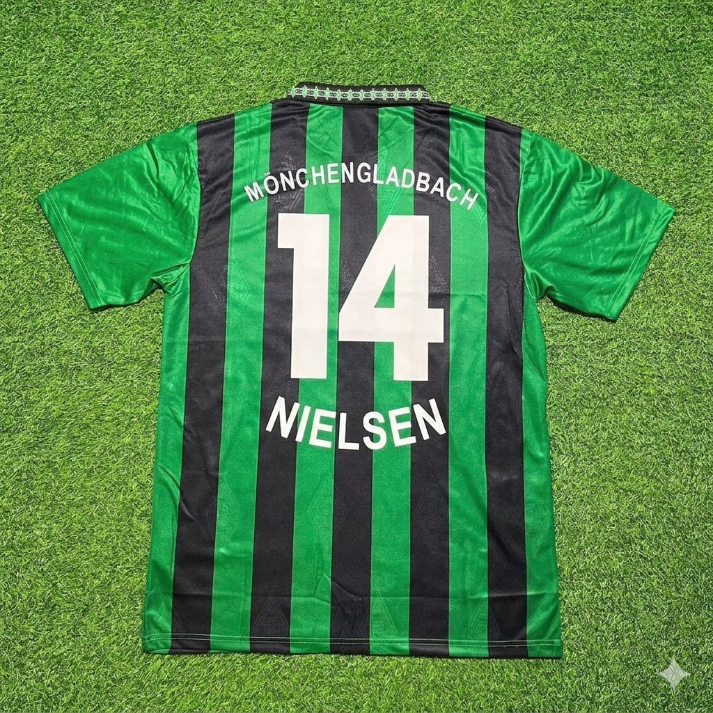 Peter Nielsen #14 Borussia Mönchengladbach 1995 1996 Retro Football Jersey