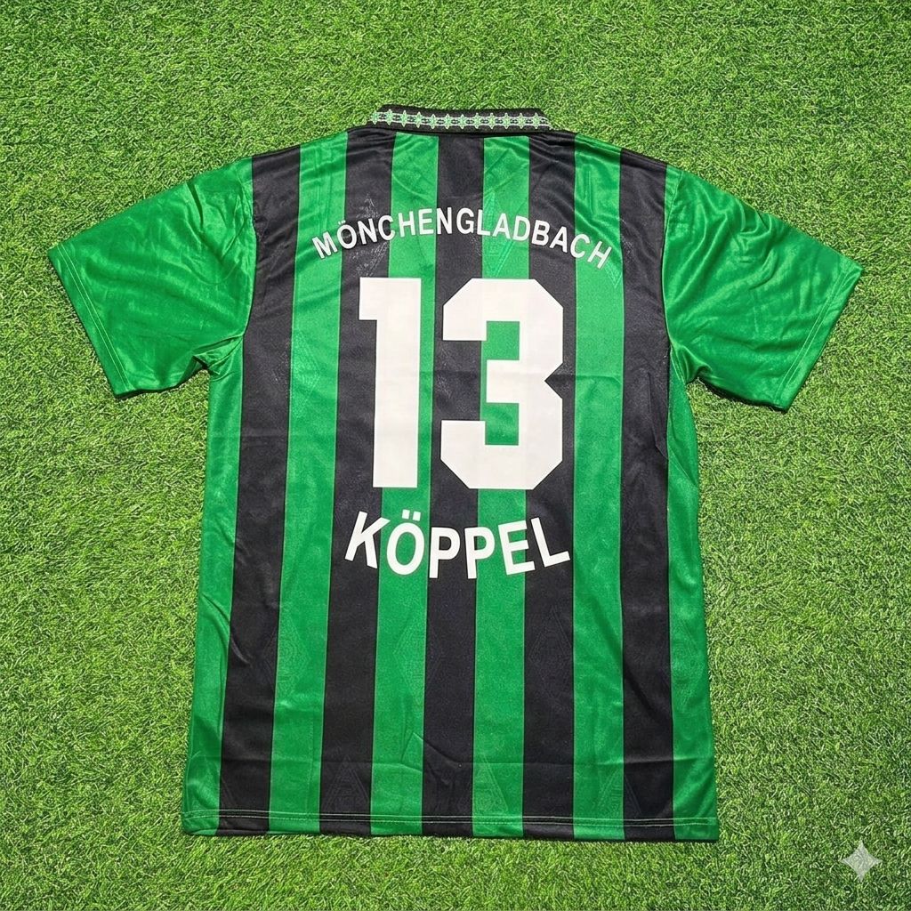 Horst Köppel #13 Borussia Mönchengladbach Retro Football Jersey
