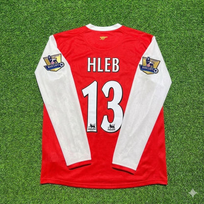 Alexander Hleb #13 Arsenal 2006 2007 Home Long Sleeve Retro Football Jersey