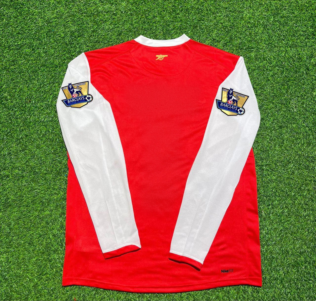 Arsenal FC 2006 2007 Home Long Sleeve Retro Football Jersey
