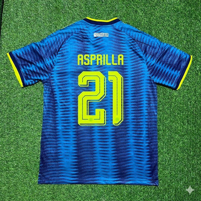 Faustino Asprilla Colombia Football Jersey Kit