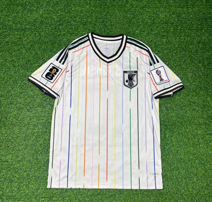 Japan World Cup 2026 Takefusa Kubo Away White Football Jersey