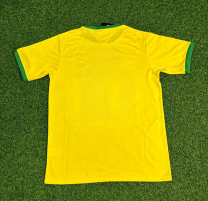 Brazil World Cup 1970 Retro Home Football Jersey