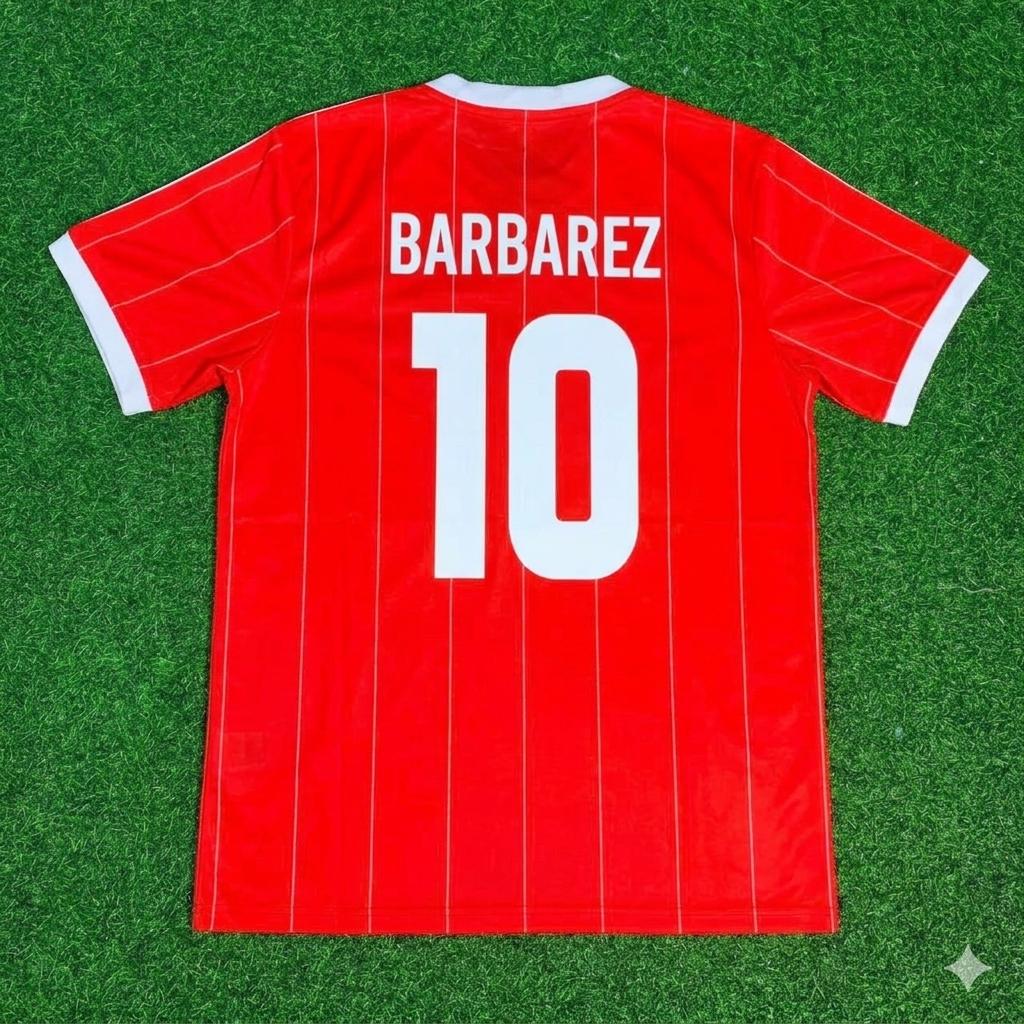 Sergej Barbarez Hamburger SV Red Retro Fußballtrikot Jersey