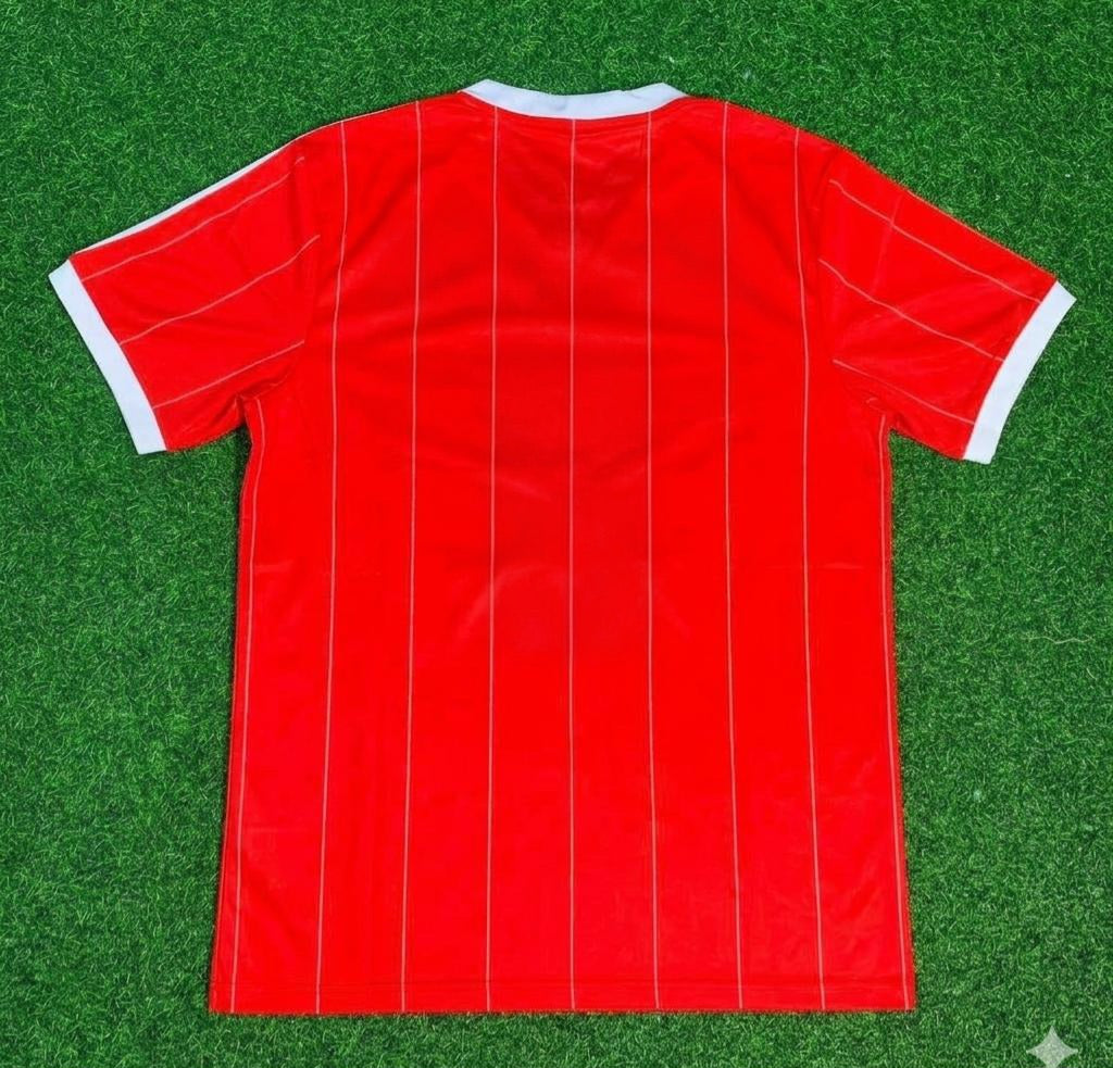 Hamburger SV 1982-1983 Red Retro Fußballtrikot Jersey