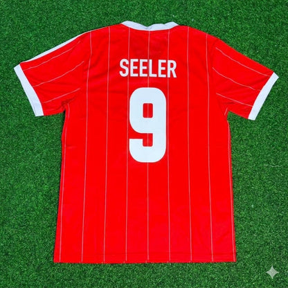 Uwe Seeler Hamburger SV Red Retro Fußballtrikot Jersey