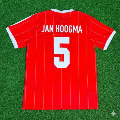 Nico-Jan Hoogma Hamburger SV Red Retro Fußballtrikot Jersey