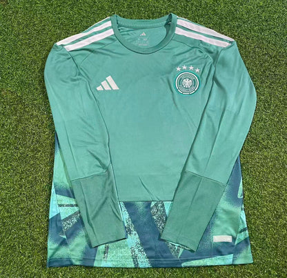 Sepp Maier Germany Retro Goalkeeper Long Sleeve Football Jersey Kit