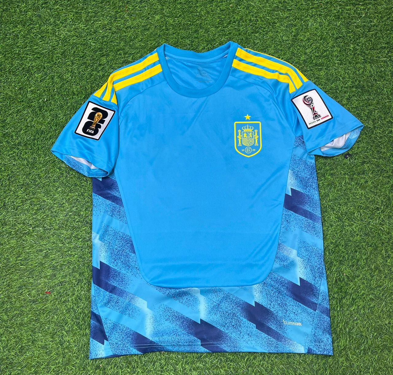 Marcos Llorente #5 Spain 2026 World Cup Blue Special Football Jersey