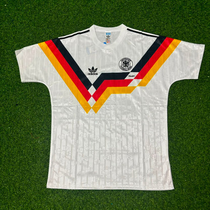 Germany World Cup 1990 Stefan Reuter Retro Football Jersey