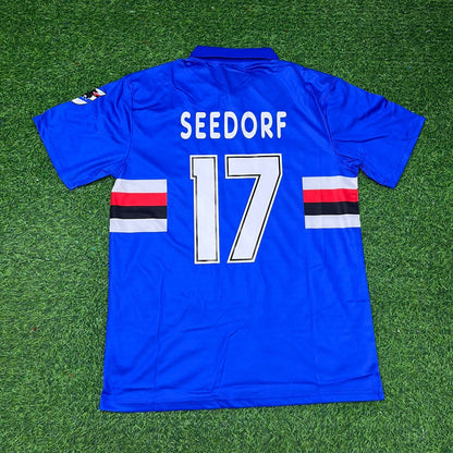 Clarence Seedorf Sampdoria Special Retro Football Jersey Kit