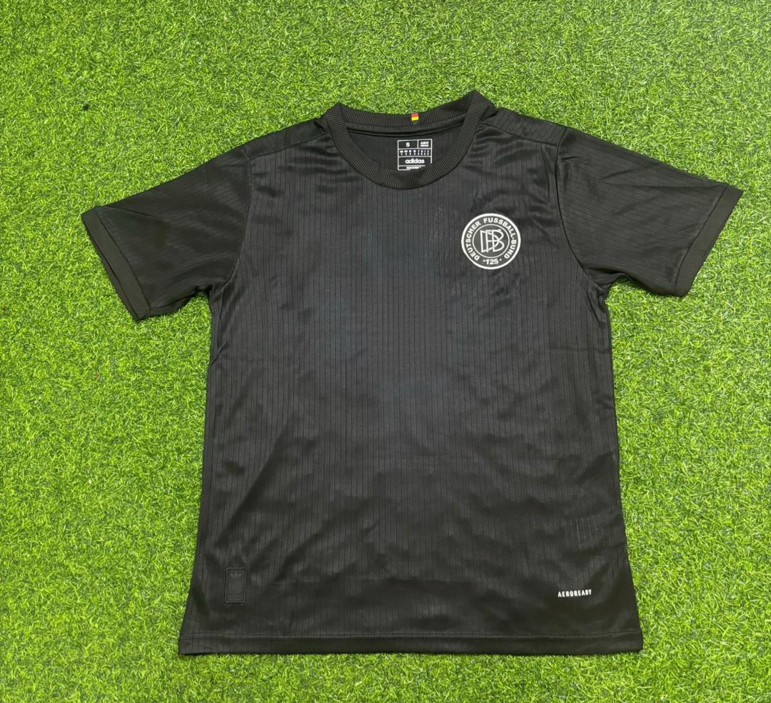 Germany 125 Years Special Black Football Jersey Kit