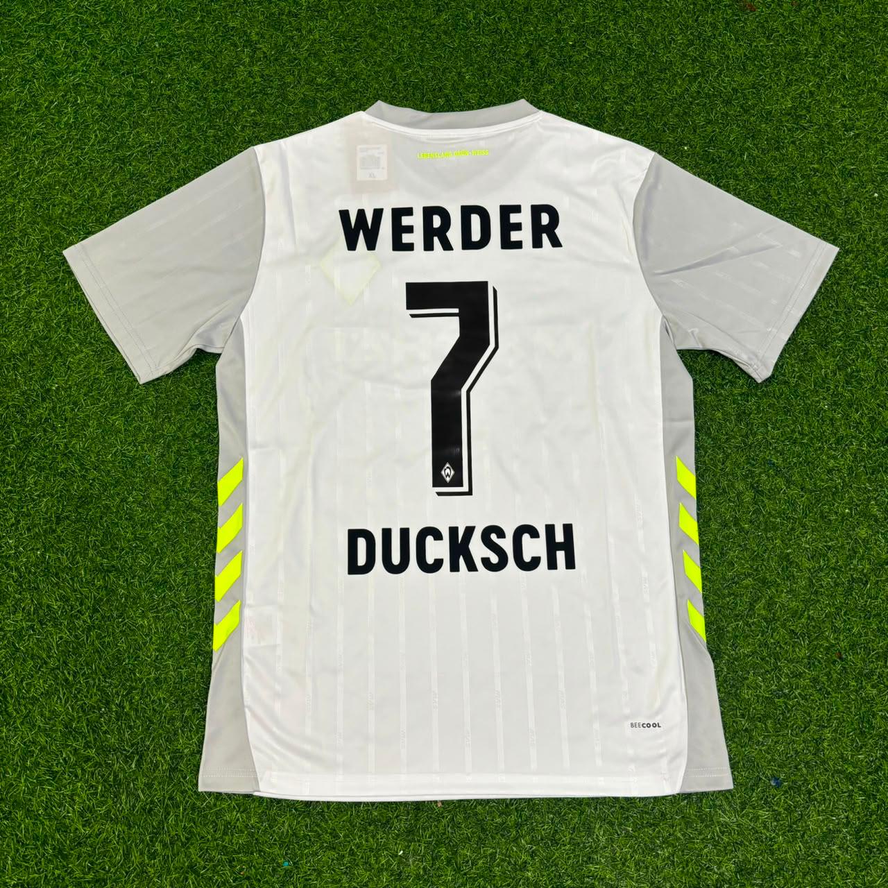 Marvin Ducksch Werder Bremen 2025-2026 Heim Retro Fußballtrikot Jersey
