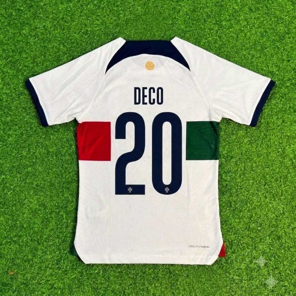 Deco Portugal Commemorative Retro Football Jersey
