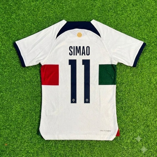 Simao Sabrosa Portugal Commemorative Retro Football Jersey