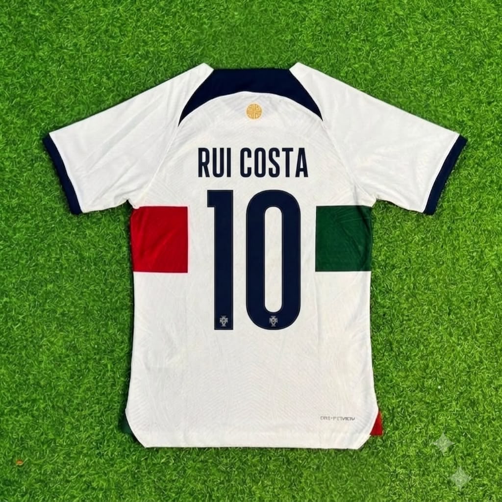 Rui Costa Portugal Commemorative Retro Football Jersey