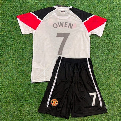 Michael Owen Manchester United 2011 Champions League Final Kids Retro Football Jersey Collection