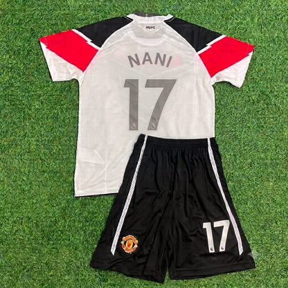 Luis Nani Manchester United 2011 Champions League Final Kids Retro Football Jersey Collection