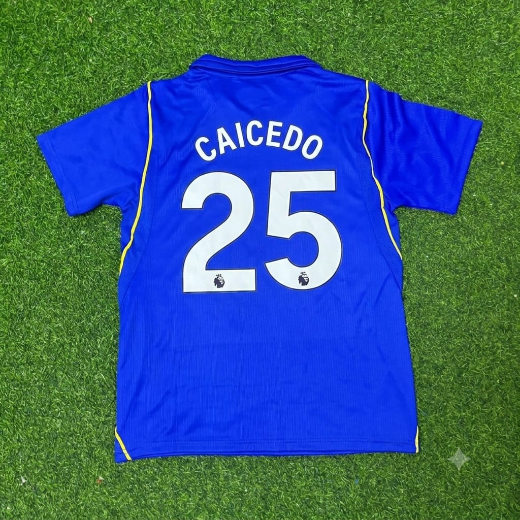 Moisés Caicedo Chelsea 2027 Home Blue Football Jersey Kit