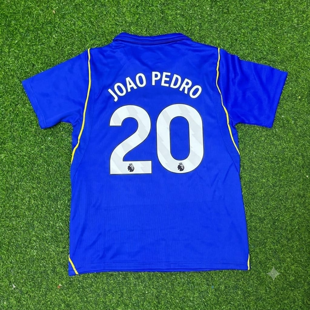 João Pedro Chelsea 2027 Home Blue Football Jersey Soccer Short