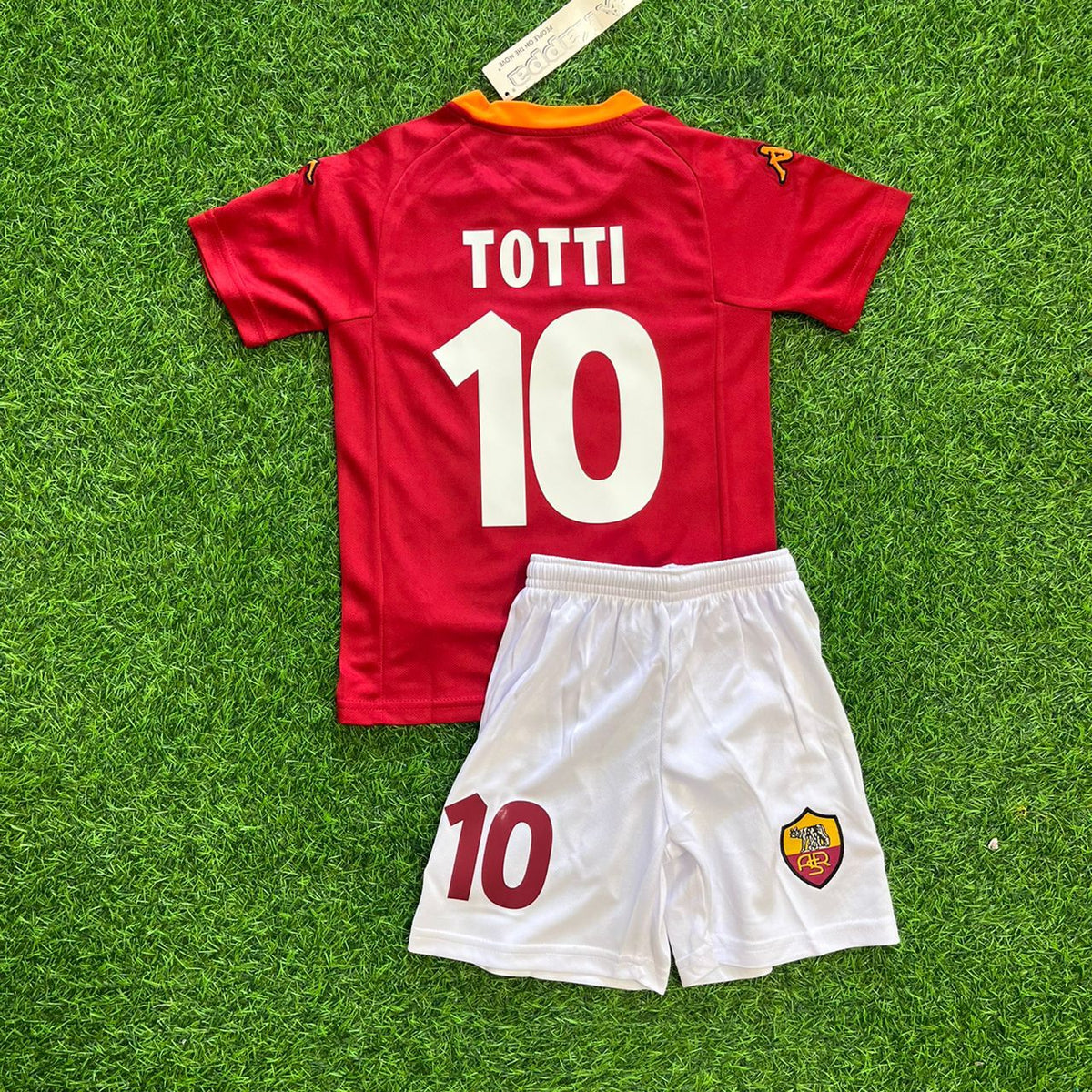 Francesco Totti 2001 02 Home – for Kids Football Jersey