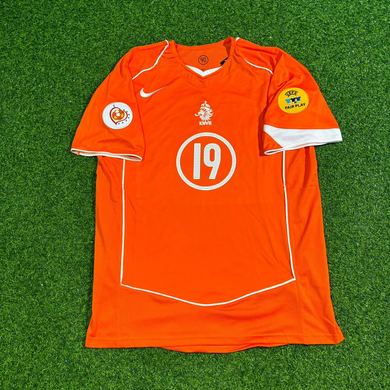 Arjen Robben Euro 2004 Home Retro Football Football Jersey