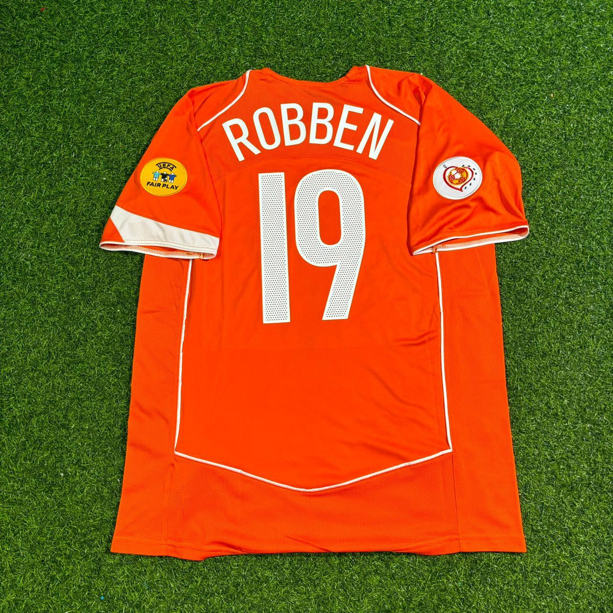 Arjen Robben Euro 2004 Home Retro Football Football Jersey