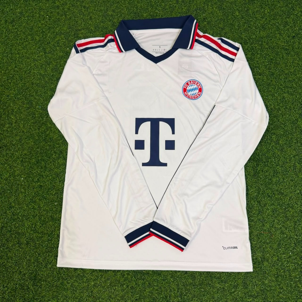 Michael Olise 17 Bayern Munchen 2027 Away Long Sleeve Football Jersey
