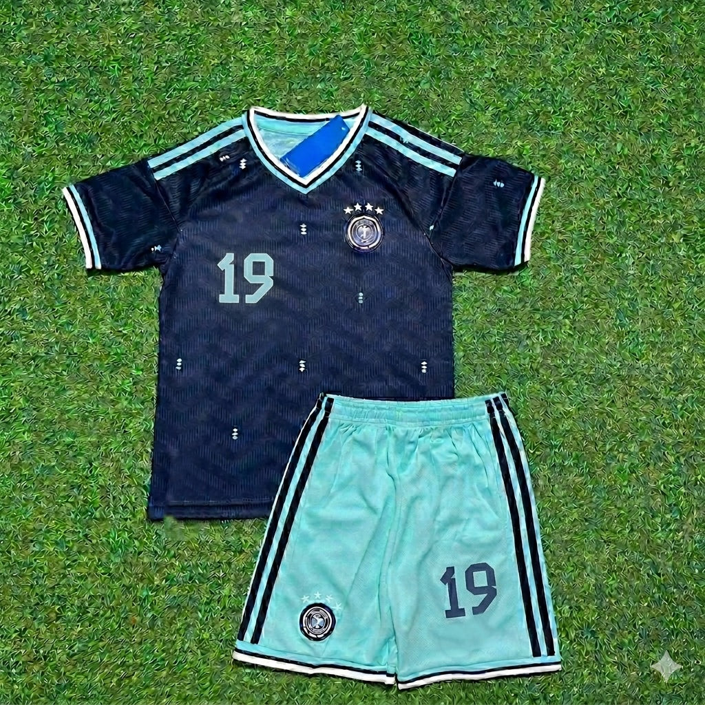 Germany 2026 Jonathan Burkardt #19 Kids Soccer Kit Football Jersey