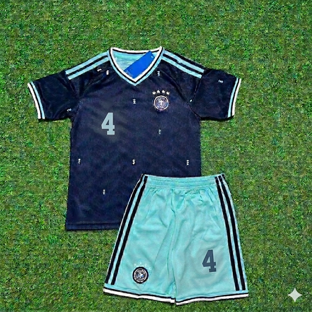 Germany 2026 Jonathan Tah #4 Kids Soccer Kit Football Jersey