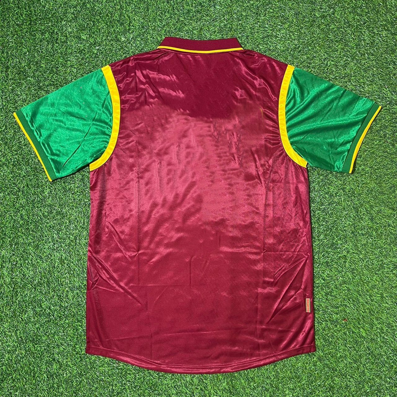 Portugal World Cup 1998 Home Retro Football Jersey
