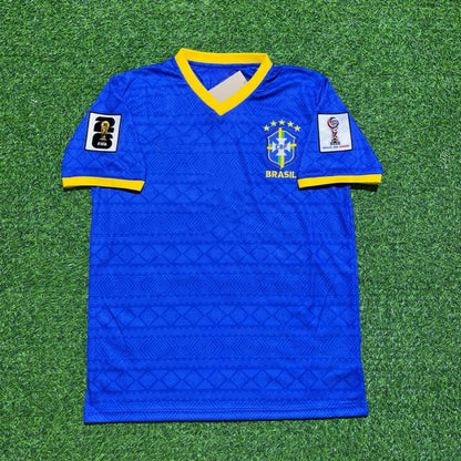 Brazil World Cup 2026 Neymar Jr 10 Blue Football Jersey