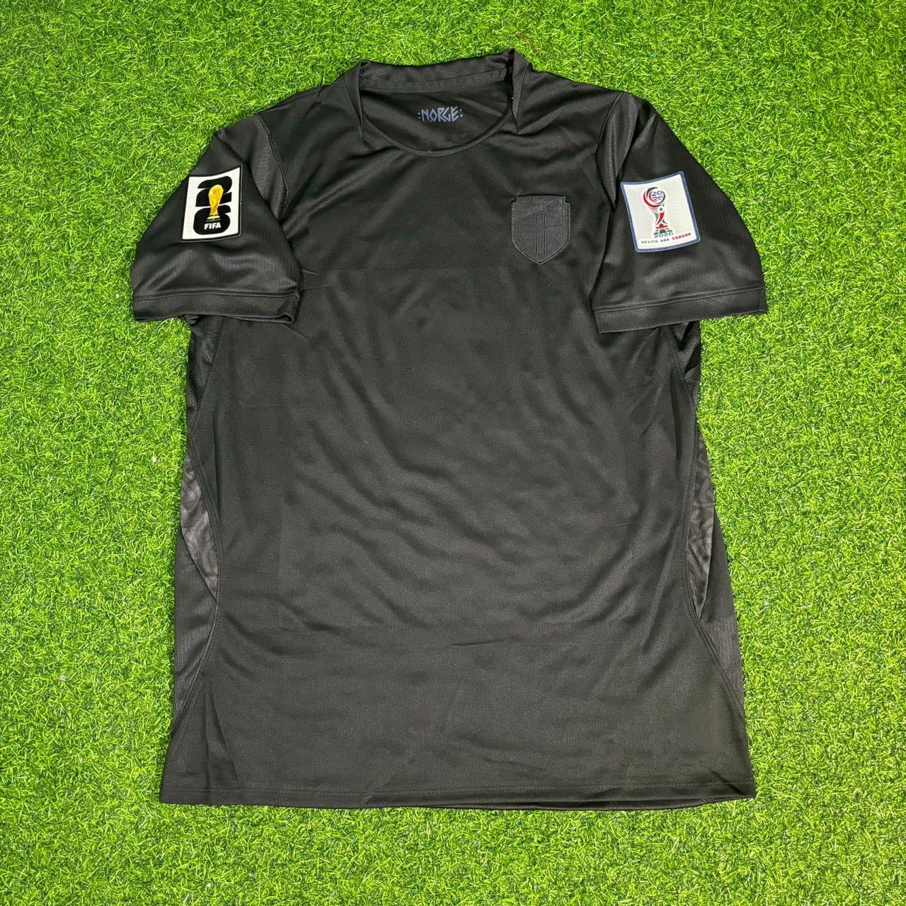 Norway World Cup 2026 Ørjan Nyland Goalkeeper Black Away Football Jersey