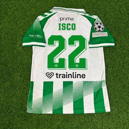 Real Betis 2027 Isco #22 Home Green White Football Jersey
