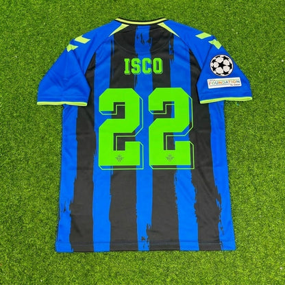 Real Betis 2027 Isco #22 Third Champions League Patch Football Jersey