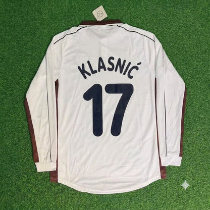 Ivan Klasnic FC St. Pauli 1999-2000 Long Sleeve Home Retro Football Jersey Kit