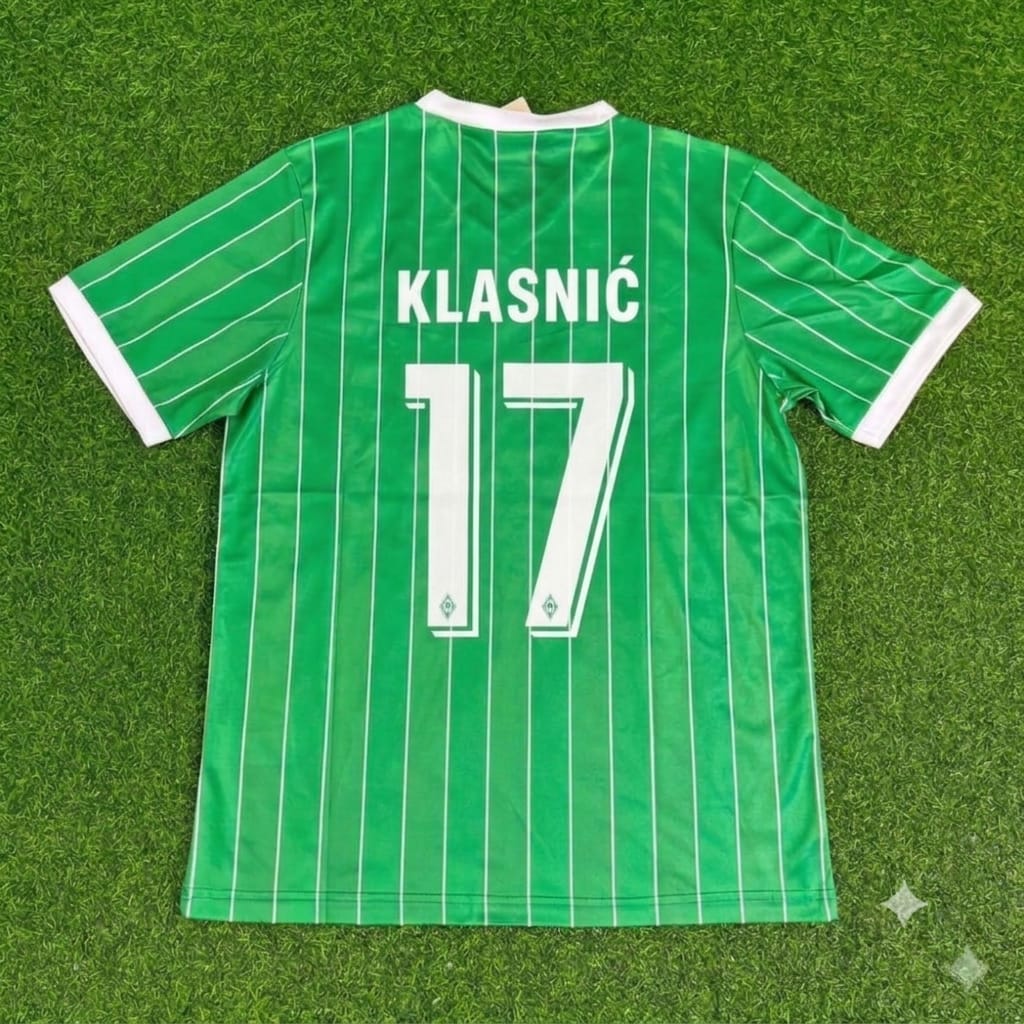 Ivan Klasnic Werder Bremen Commemorative Heim Retro Fußballtrikot Jersey