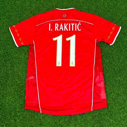 Ivan Rakitic Sevilla Red Home Special Retro Football Jersey