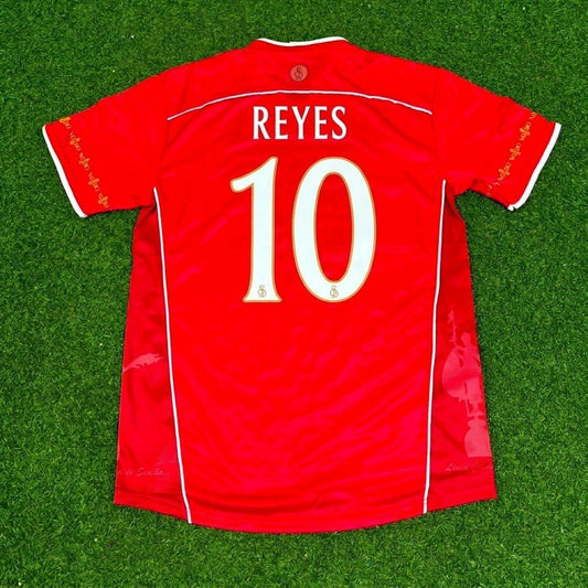 Jose Antonio Reyes Sevilla 2003-2004 Red Home Retro Football Jersey