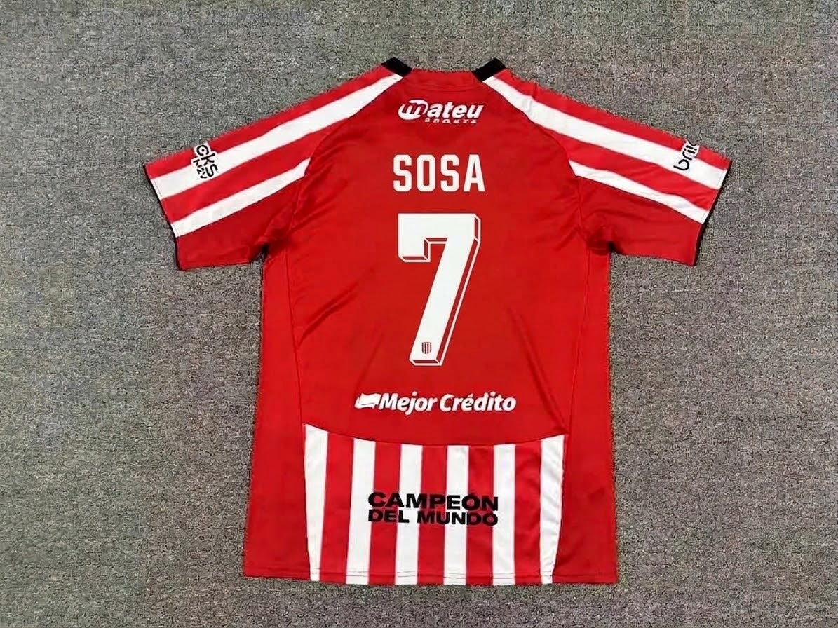 Club Estudiantes de la Plata 2027 Jose Sosa Home Retro Football Jersey