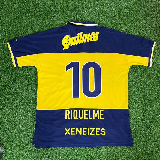 Juan Roman Riquelme Boca Juniors 1998-1999 Retro Football Jersey Trikot