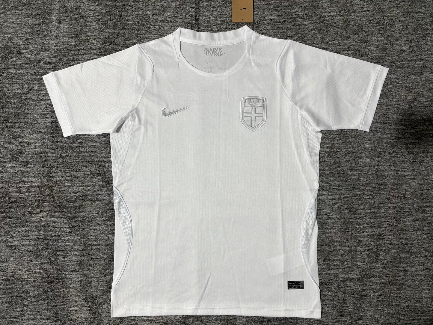 Norway World Cup 2026 White Away Football Jersey