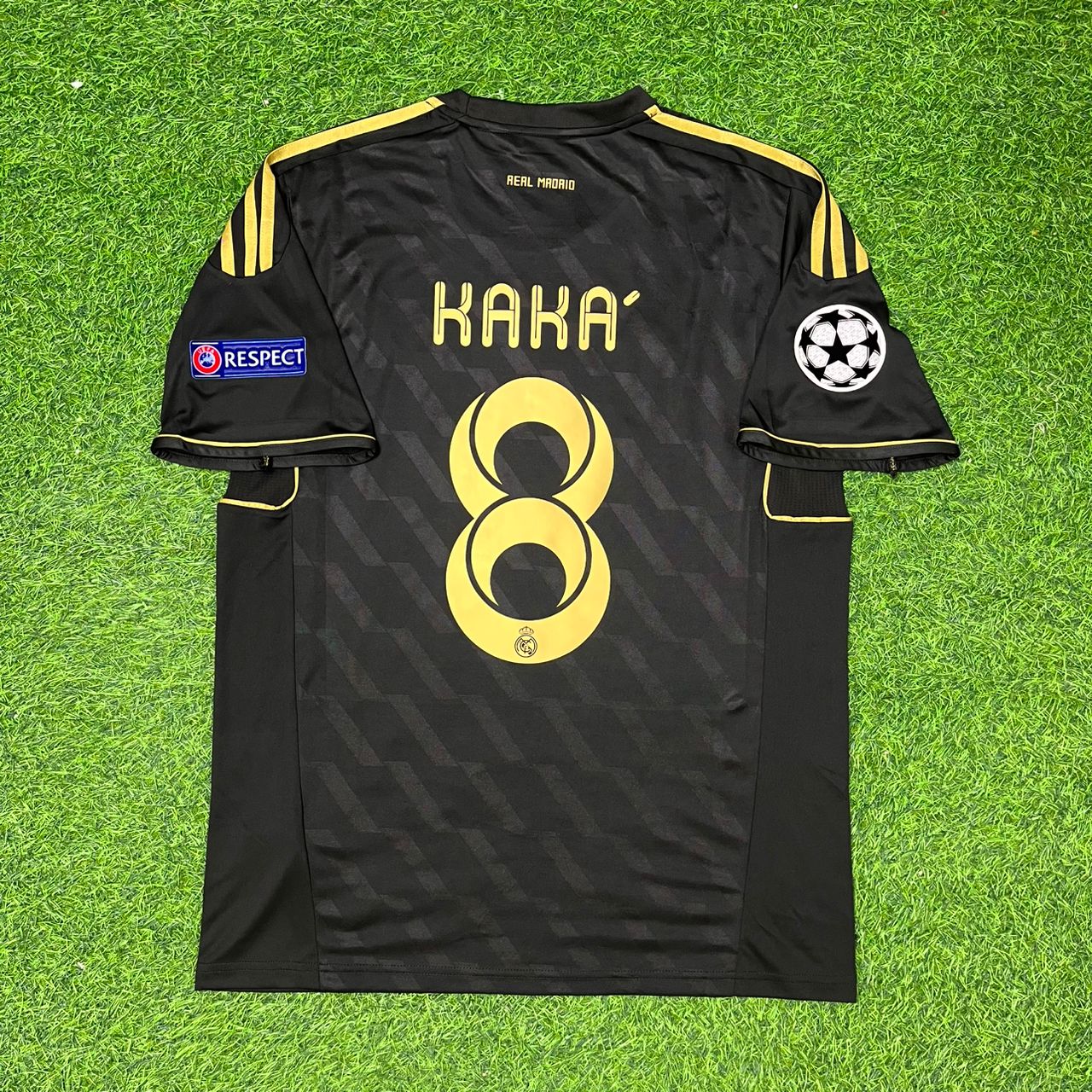 Kaka Leite 2012 Black Retro Football Jersey Kit