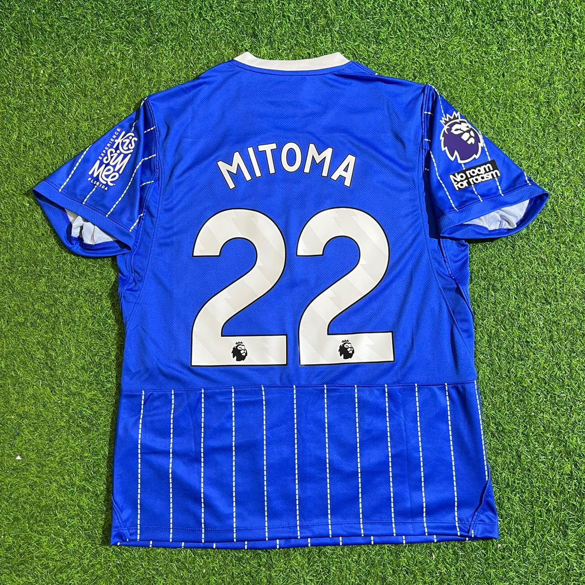 Kaoru Mitoma #22 Brighton 2027 Football Jersey