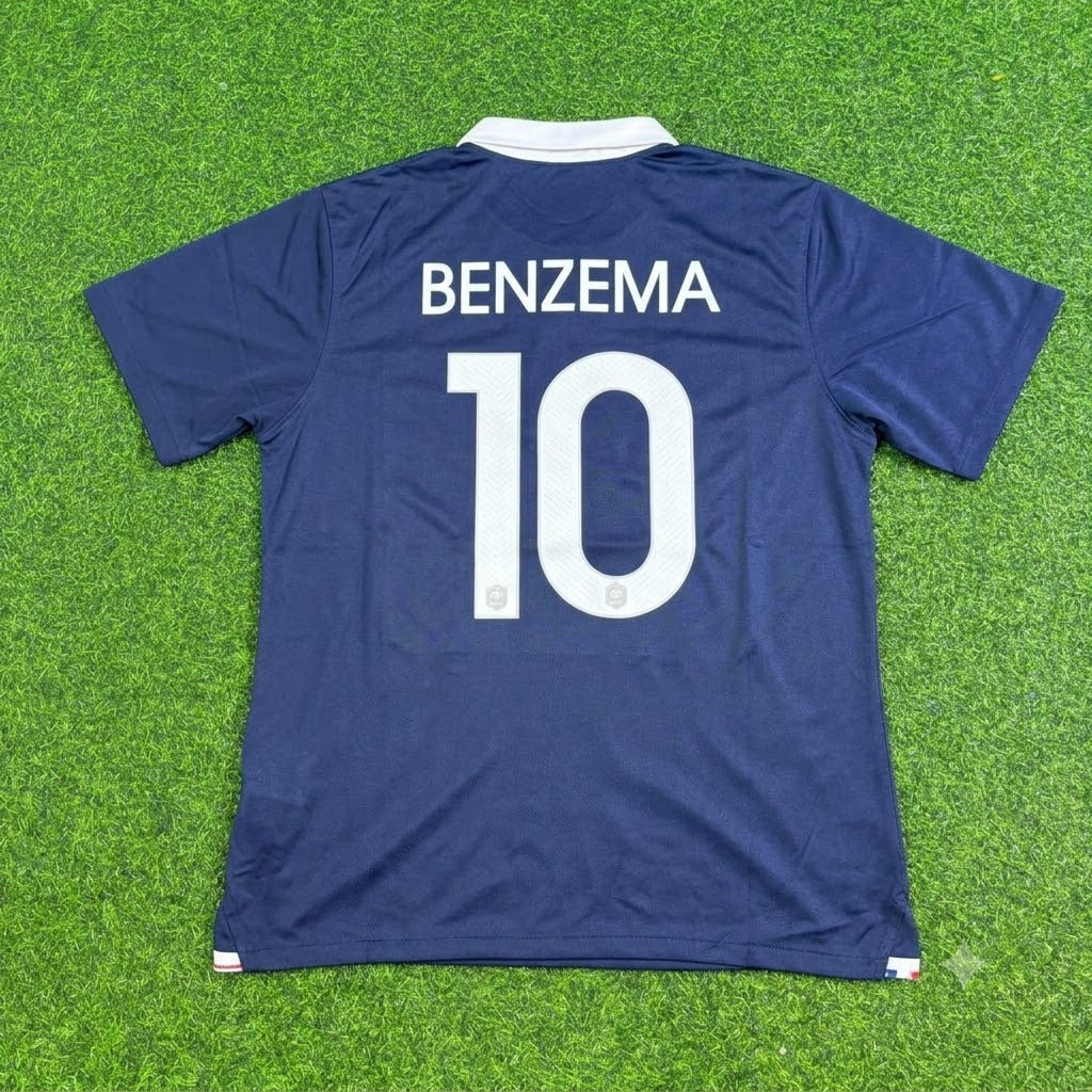 France World Cup 2014 Karim Benzema #10 Football Jersey